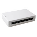 Intronics Surface mounted box unshielded 8 portsSurface mounted box unshielded 8 ports (FA5000)